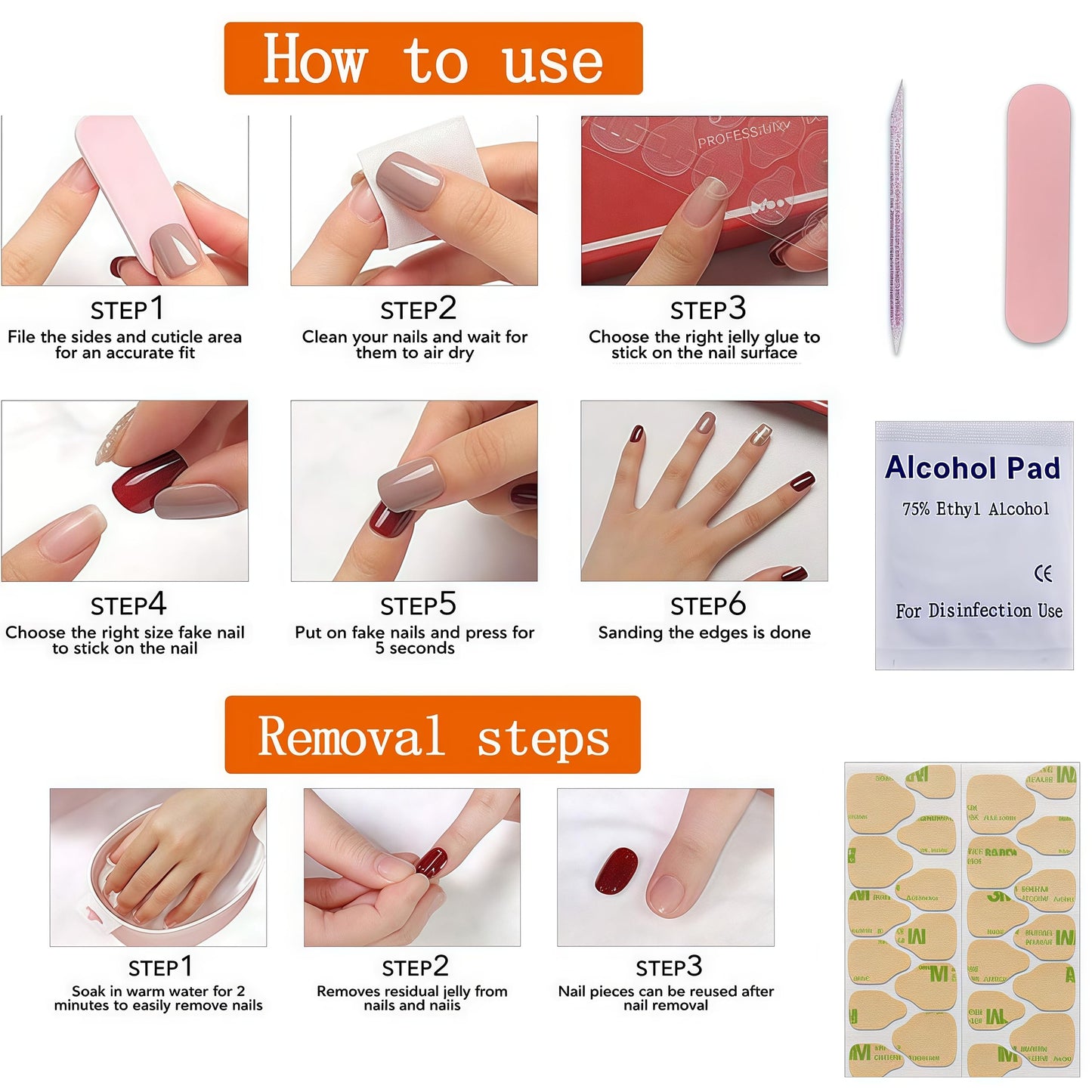 Gold Chrome Press on Nails SHIQIXIANNV Short Square Fake Nails Metallic Mirror False Nail Design Electroplated Gold Glossy Acrylic Nails for Women Girl DIY Manicure Decoration 24Pcs