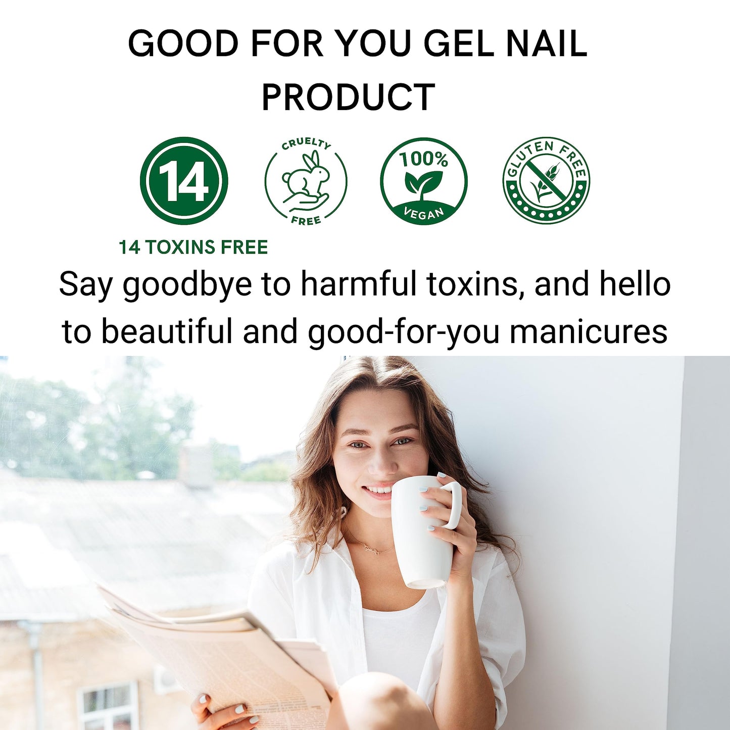 ALICE & BELLA Semi Cured Gel Nail Strips-20 PCS Shimmering Glazed White Semi-Transparent Nail Strengthening Gel Stickers, Use with UV Light Lamp, Salon Quality Manicure Wraps (Glazed Orchid)