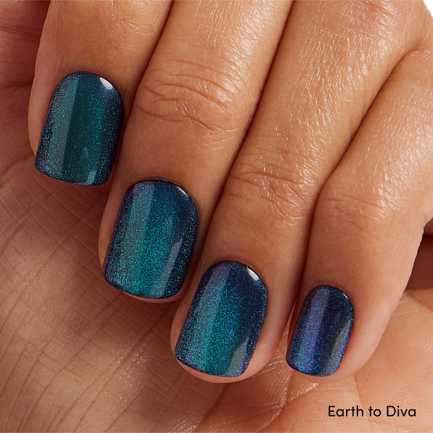 Dashing Diva Magic Press Premium Nail Bundle - Intergalactic Collection - Square Shape Press On Nails - Glamour Glitch & Earth to Diva - Long Lasting Gel - Lasts Up to 7 Days - 2 Sets
