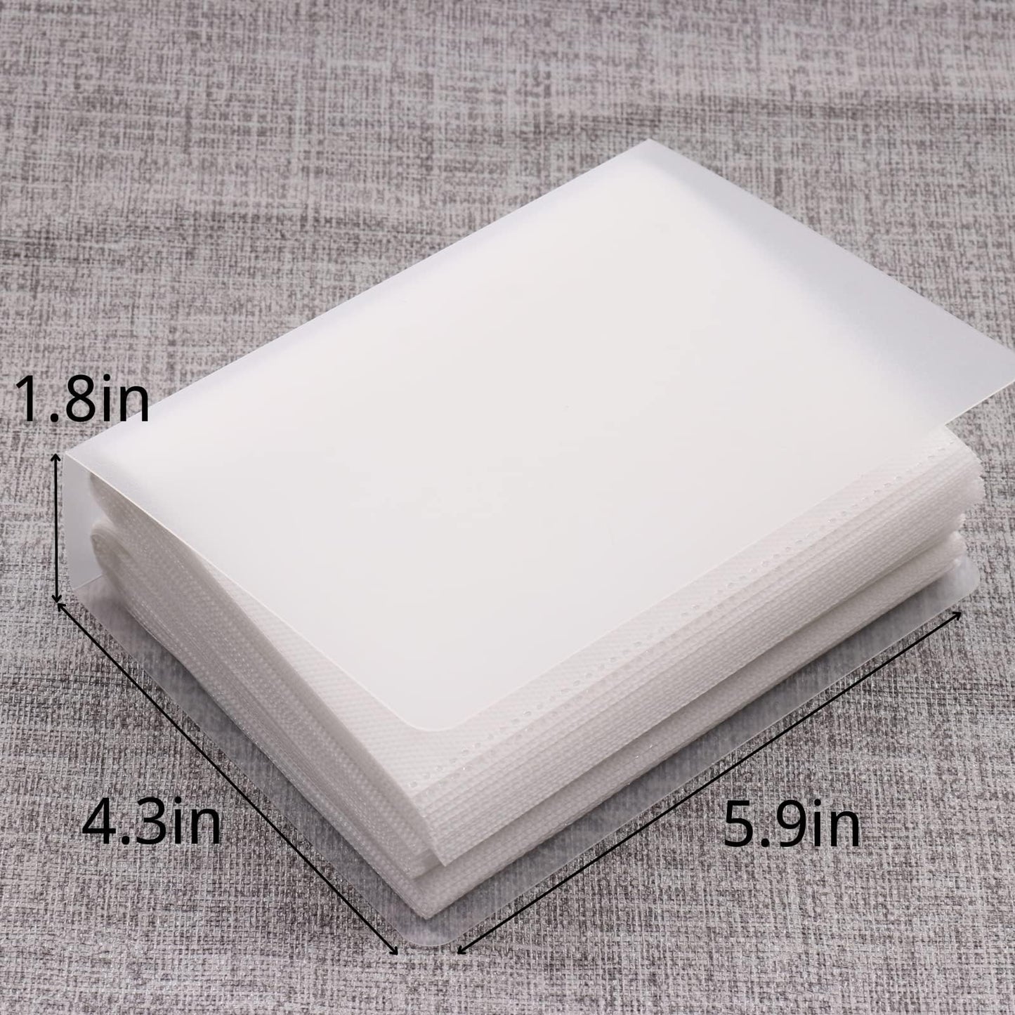 Nail Art Stickers Organizers Storage 100 Slots Empty Nail Decals Book Binder for Nail Art Supplies DIY Stickers Display Holder Collecting Album Nail Organizers Tools